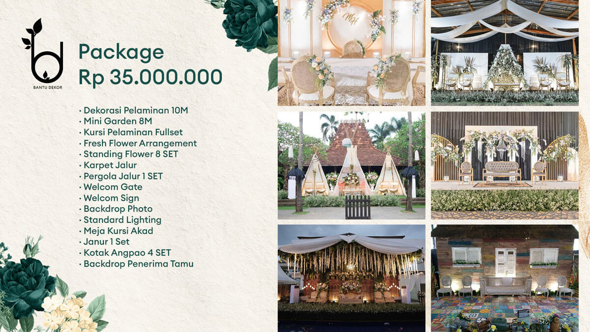 Bantu Dekor Package